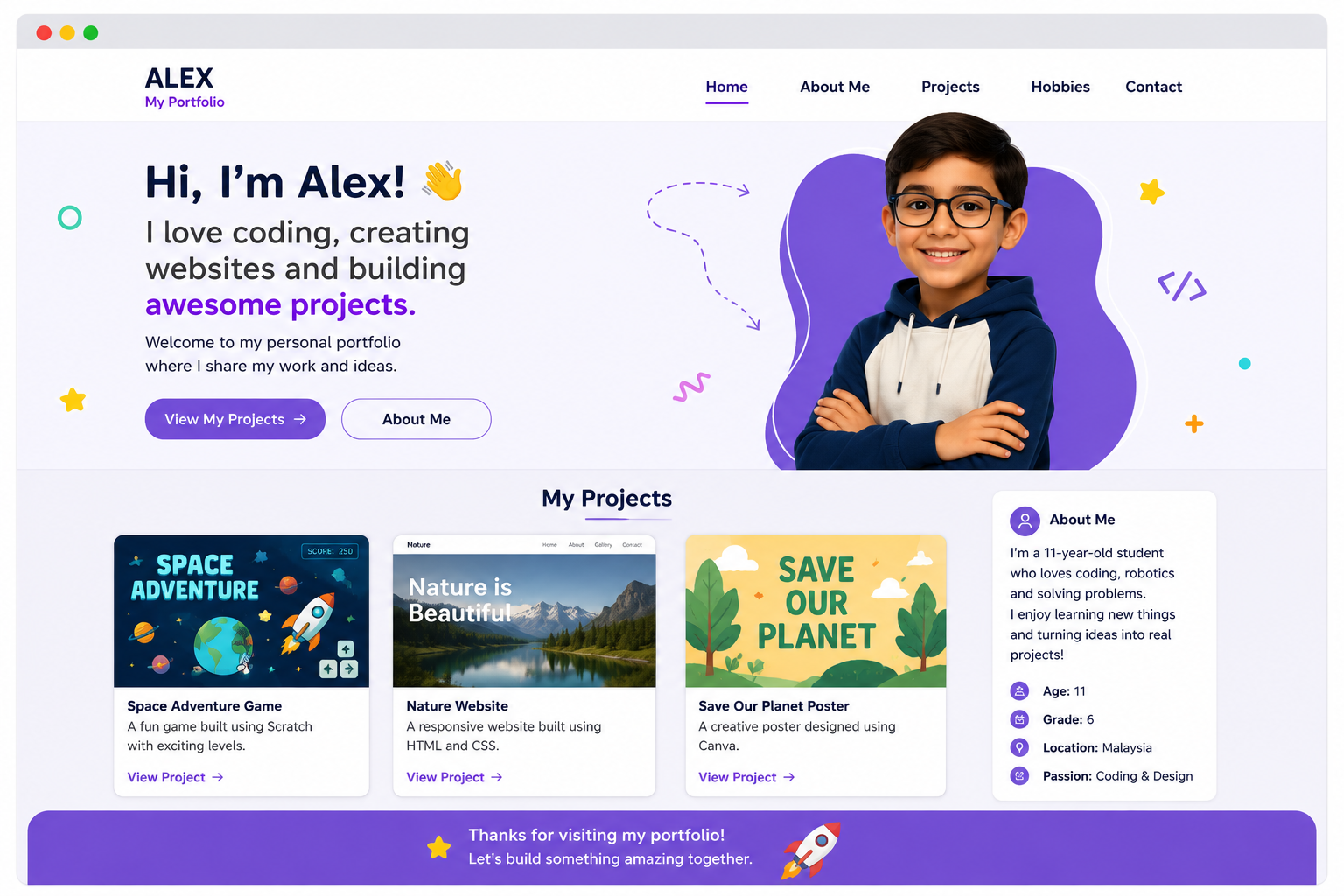 🌐 Personal Website